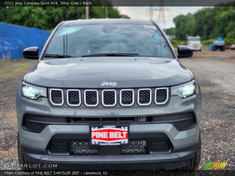Sting-Gray / Black 2023 Jeep Compass Sport 4x4