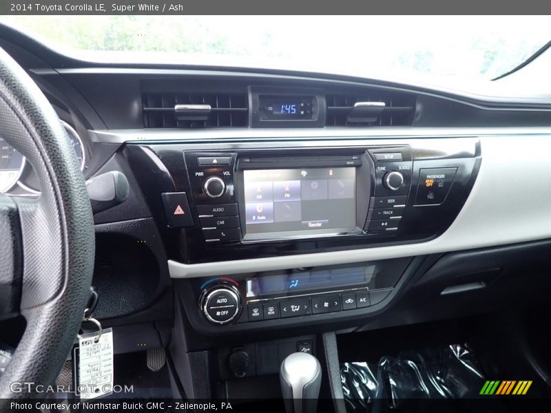 Super White / Ash 2014 Toyota Corolla LE