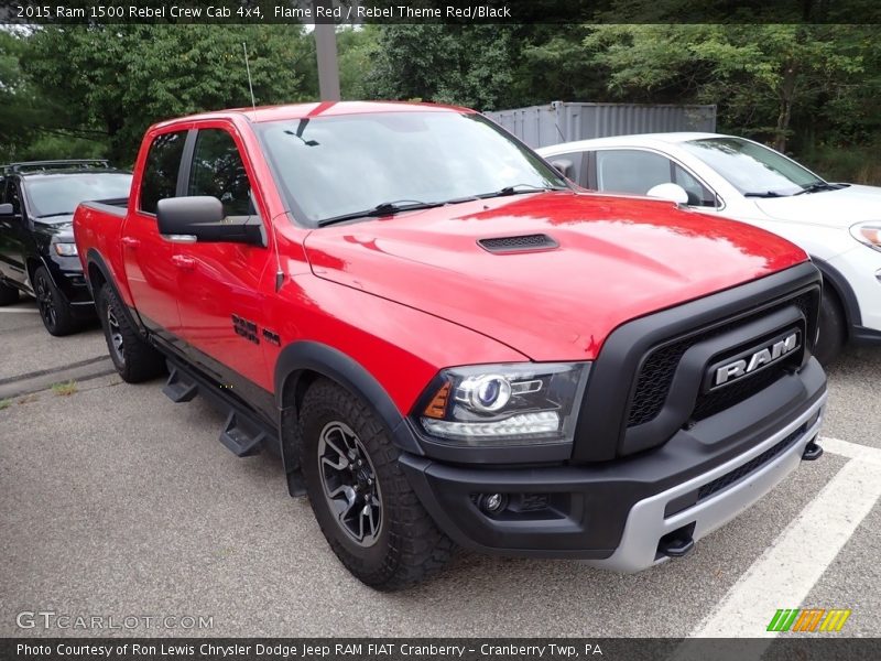 Front 3/4 View of 2015 1500 Rebel Crew Cab 4x4