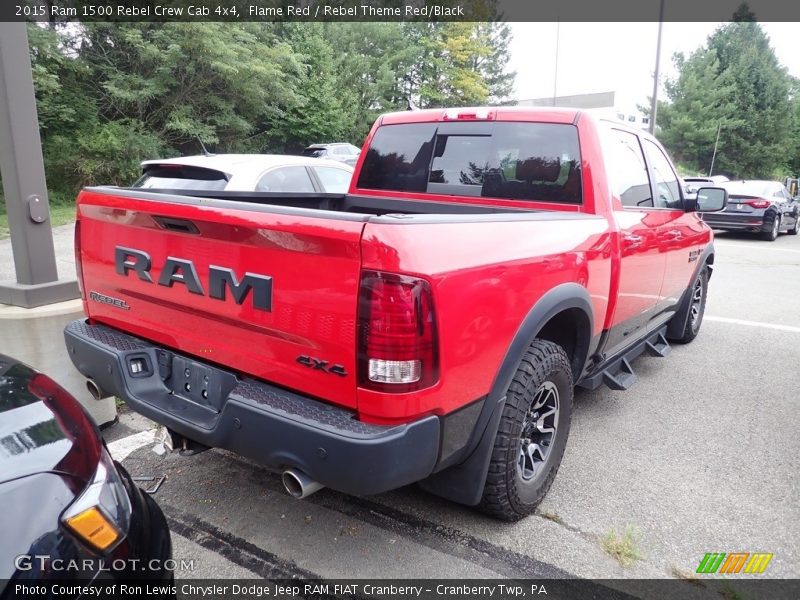  2015 1500 Rebel Crew Cab 4x4 Flame Red