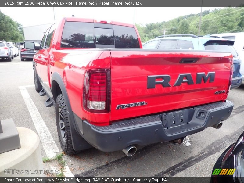  2015 1500 Rebel Crew Cab 4x4 Flame Red