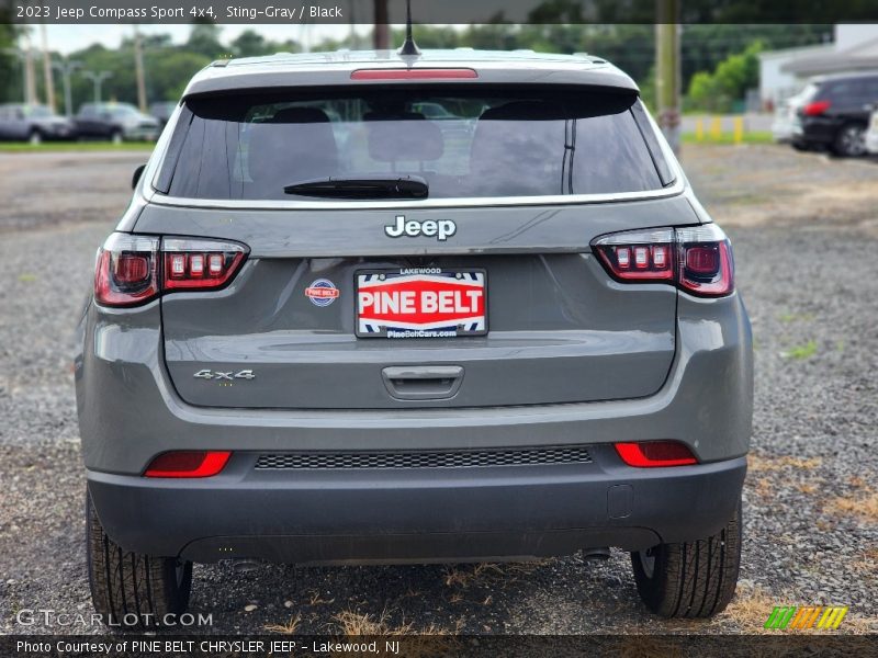 Sting-Gray / Black 2023 Jeep Compass Sport 4x4
