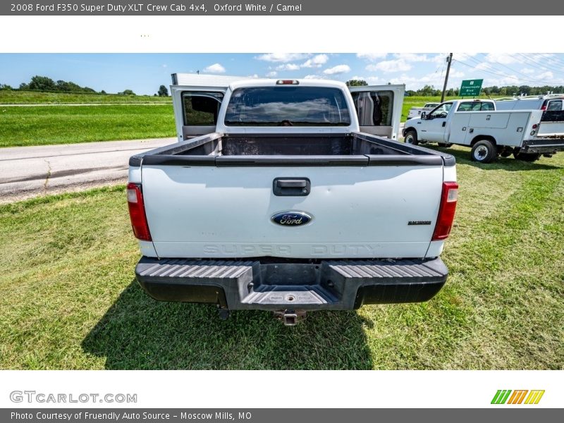 Oxford White / Camel 2008 Ford F350 Super Duty XLT Crew Cab 4x4