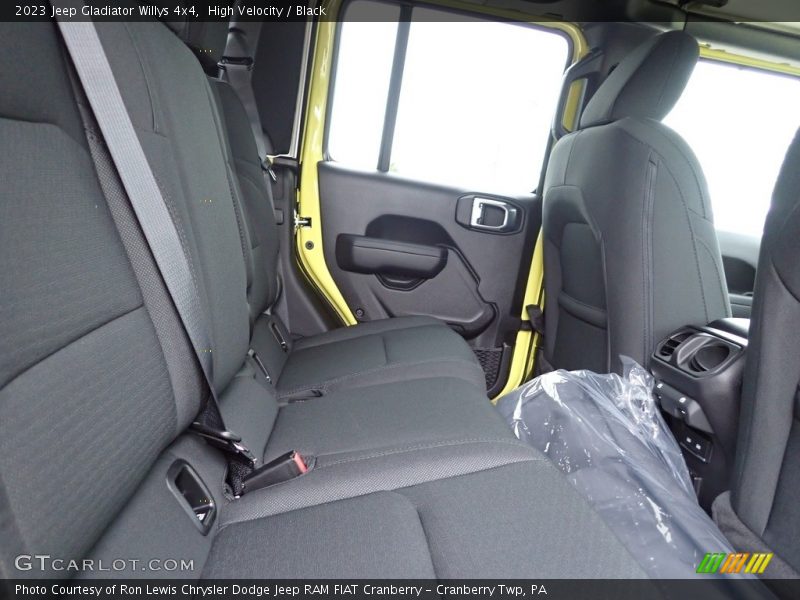 High Velocity / Black 2023 Jeep Gladiator Willys 4x4