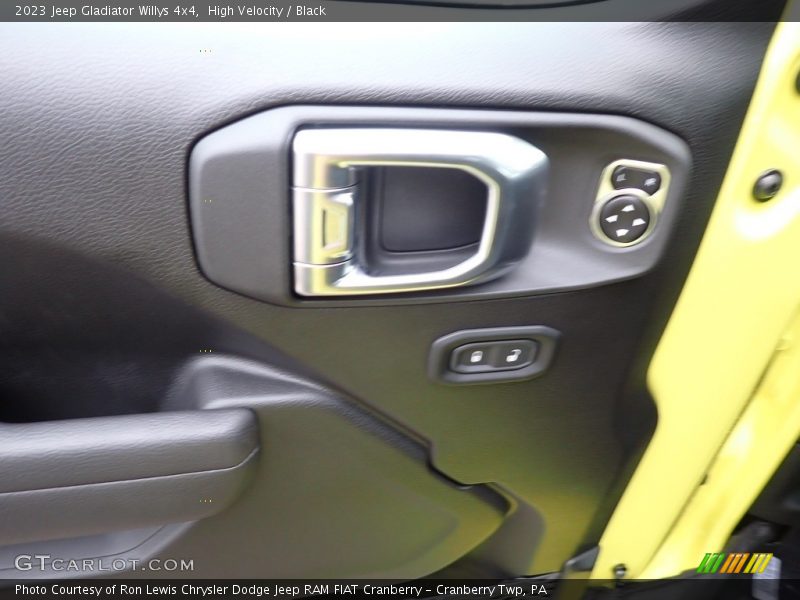 High Velocity / Black 2023 Jeep Gladiator Willys 4x4