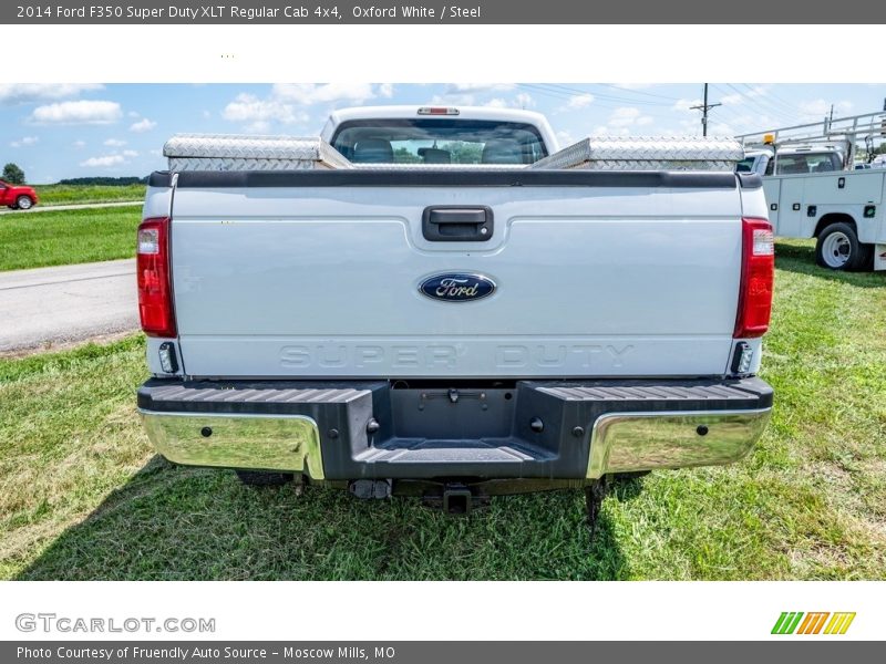Oxford White / Steel 2014 Ford F350 Super Duty XLT Regular Cab 4x4