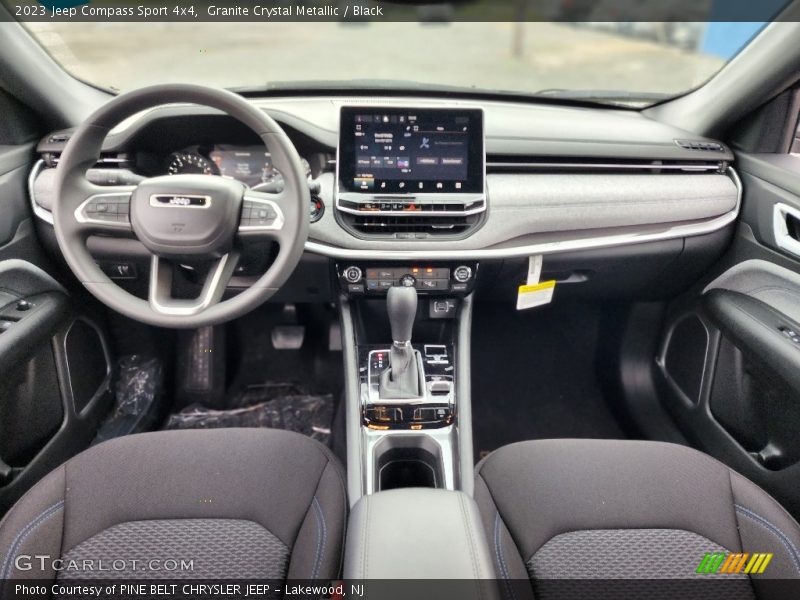 Granite Crystal Metallic / Black 2023 Jeep Compass Sport 4x4