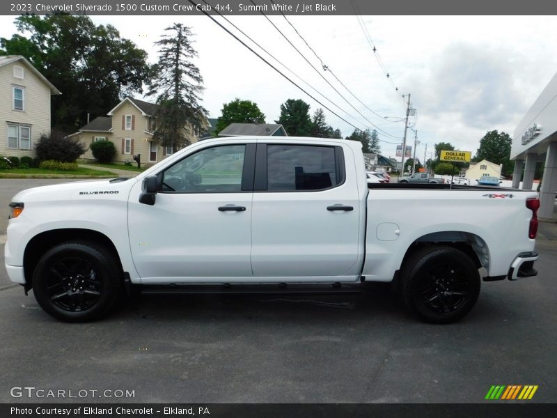  2023 Silverado 1500 Custom Crew Cab 4x4 Summit White