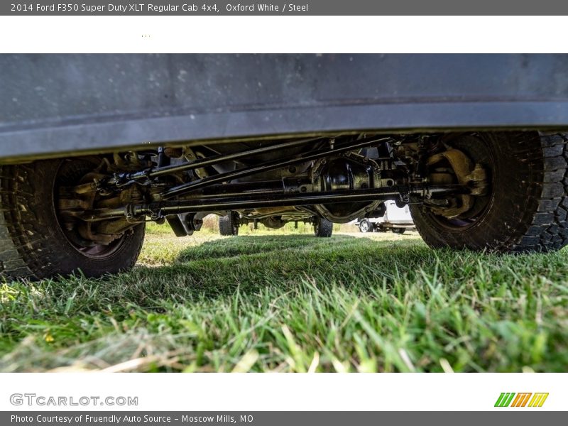Oxford White / Steel 2014 Ford F350 Super Duty XLT Regular Cab 4x4