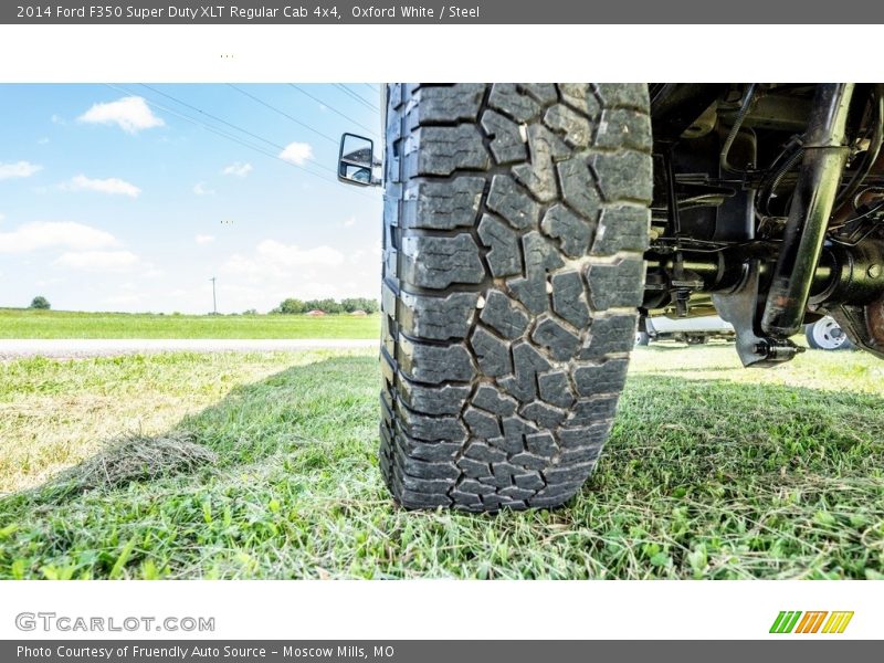 Oxford White / Steel 2014 Ford F350 Super Duty XLT Regular Cab 4x4