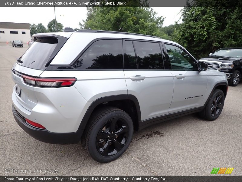 Silver Zynith / Global Black 2023 Jeep Grand Cherokee Altitude 4x4