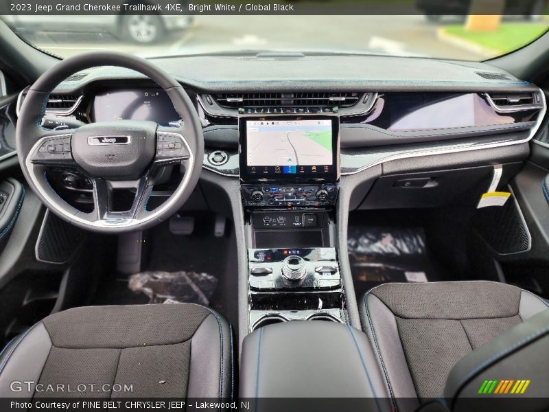 Dashboard of 2023 Grand Cherokee Trailhawk 4XE