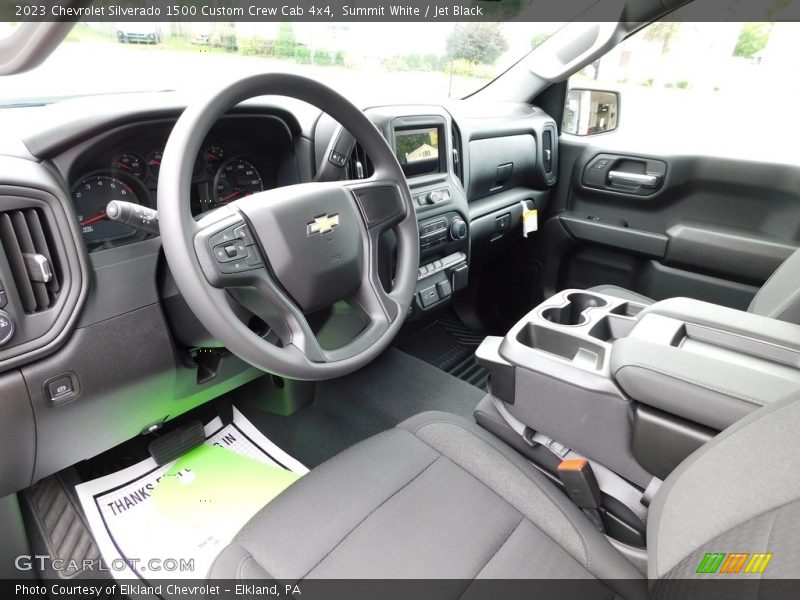 Front Seat of 2023 Silverado 1500 Custom Crew Cab 4x4