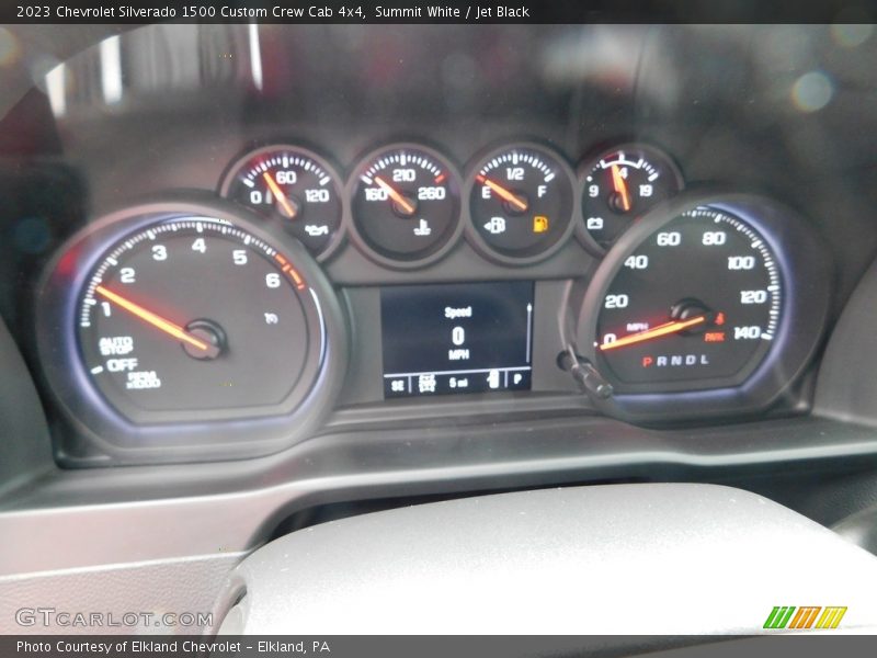  2023 Silverado 1500 Custom Crew Cab 4x4 Custom Crew Cab 4x4 Gauges