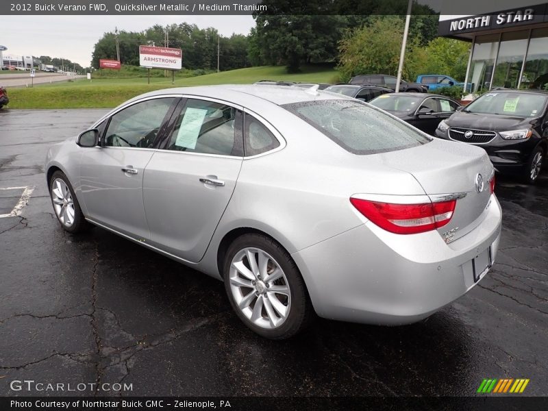 Quicksilver Metallic / Medium Titanium 2012 Buick Verano FWD