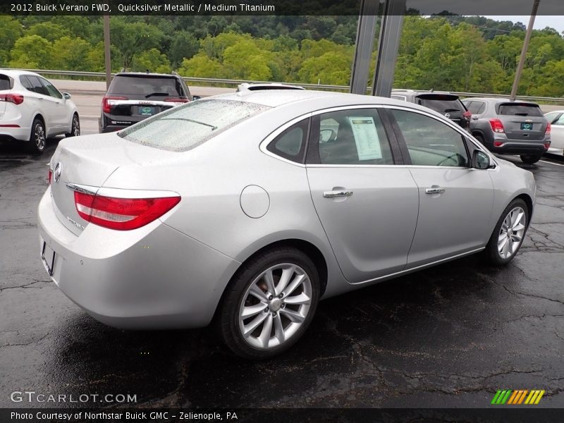 Quicksilver Metallic / Medium Titanium 2012 Buick Verano FWD