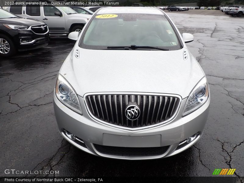 Quicksilver Metallic / Medium Titanium 2012 Buick Verano FWD
