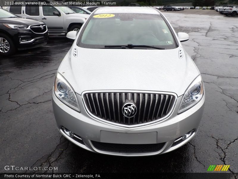 Quicksilver Metallic / Medium Titanium 2012 Buick Verano FWD