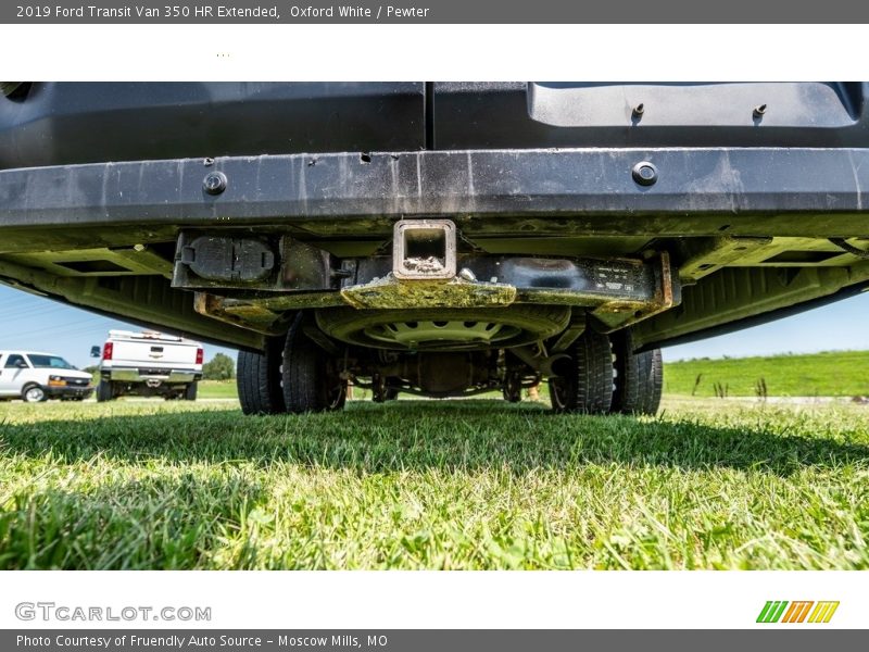 Oxford White / Pewter 2019 Ford Transit Van 350 HR Extended