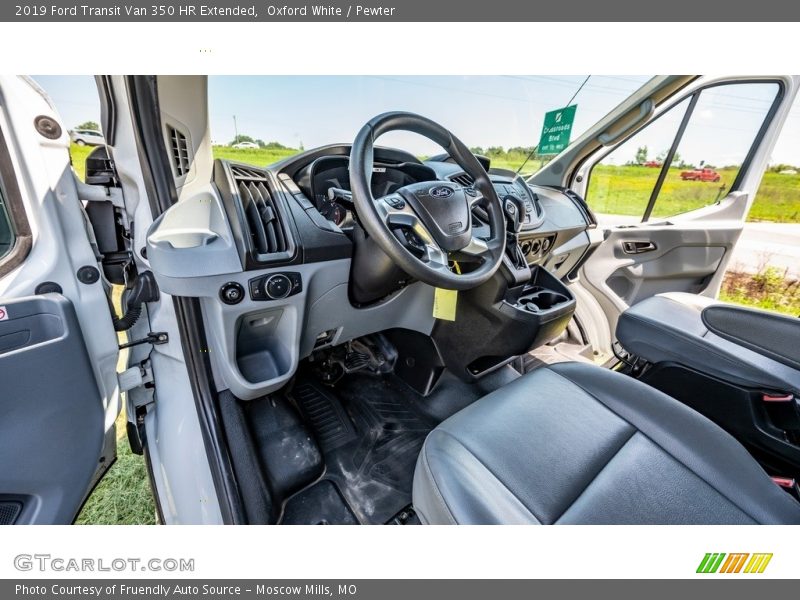  2019 Transit Van 350 HR Extended Pewter Interior