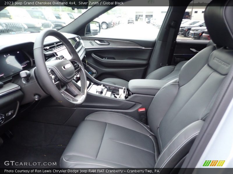 Silver Zynith / Global Black 2023 Jeep Grand Cherokee Overland 4x4