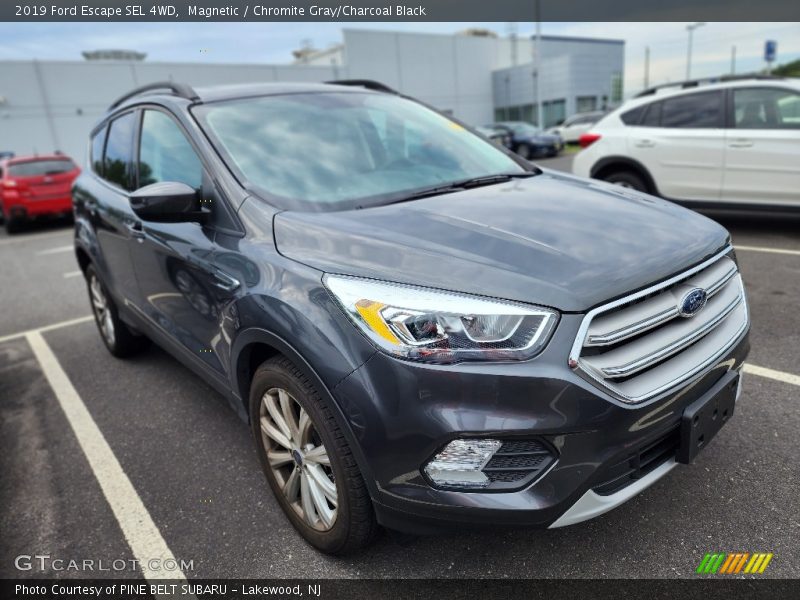 Magnetic / Chromite Gray/Charcoal Black 2019 Ford Escape SEL 4WD