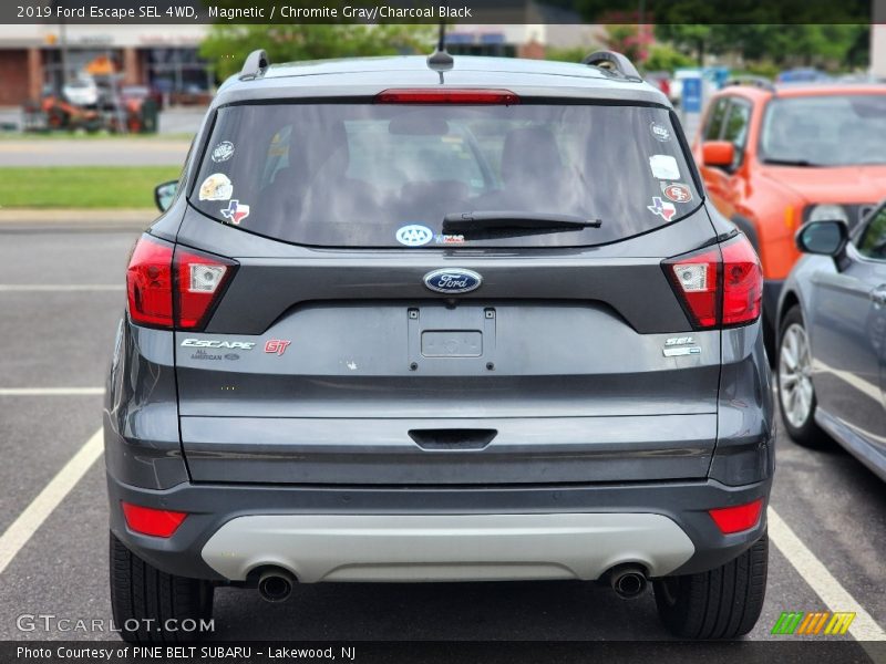 Magnetic / Chromite Gray/Charcoal Black 2019 Ford Escape SEL 4WD