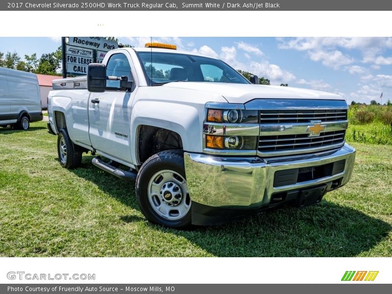 Summit White / Dark Ash/Jet Black 2017 Chevrolet Silverado 2500HD Work Truck Regular Cab