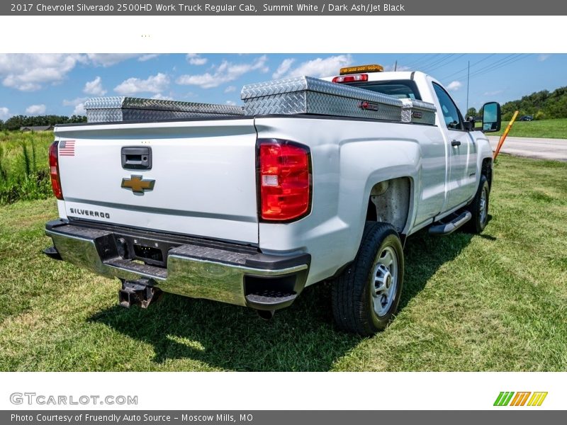 Summit White / Dark Ash/Jet Black 2017 Chevrolet Silverado 2500HD Work Truck Regular Cab