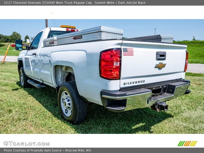 Summit White / Dark Ash/Jet Black 2017 Chevrolet Silverado 2500HD Work Truck Regular Cab