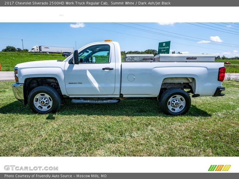Summit White / Dark Ash/Jet Black 2017 Chevrolet Silverado 2500HD Work Truck Regular Cab
