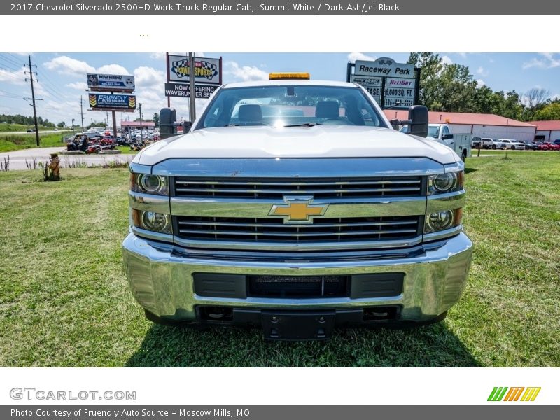 Summit White / Dark Ash/Jet Black 2017 Chevrolet Silverado 2500HD Work Truck Regular Cab