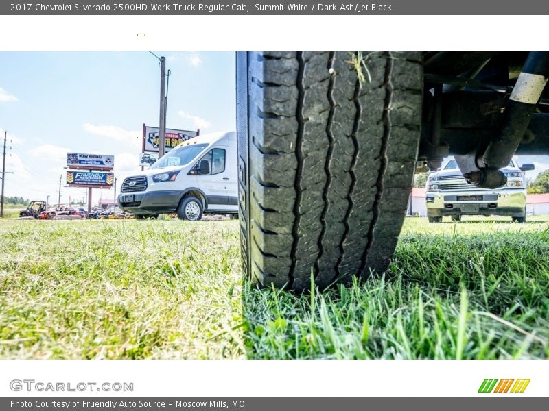 Summit White / Dark Ash/Jet Black 2017 Chevrolet Silverado 2500HD Work Truck Regular Cab