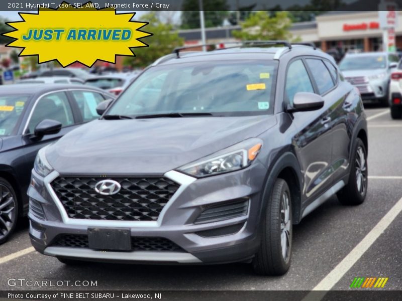 Magnetic Force / Gray 2021 Hyundai Tucson SEL AWD