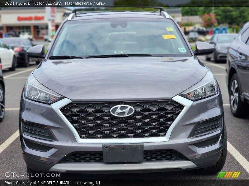 Magnetic Force / Gray 2021 Hyundai Tucson SEL AWD