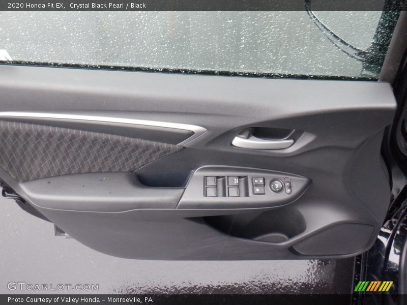 Crystal Black Pearl / Black 2020 Honda Fit EX