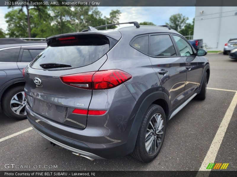 Magnetic Force / Gray 2021 Hyundai Tucson SEL AWD