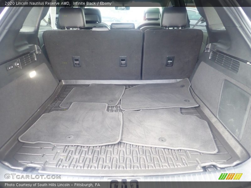  2020 Nautilus Reserve AWD Trunk