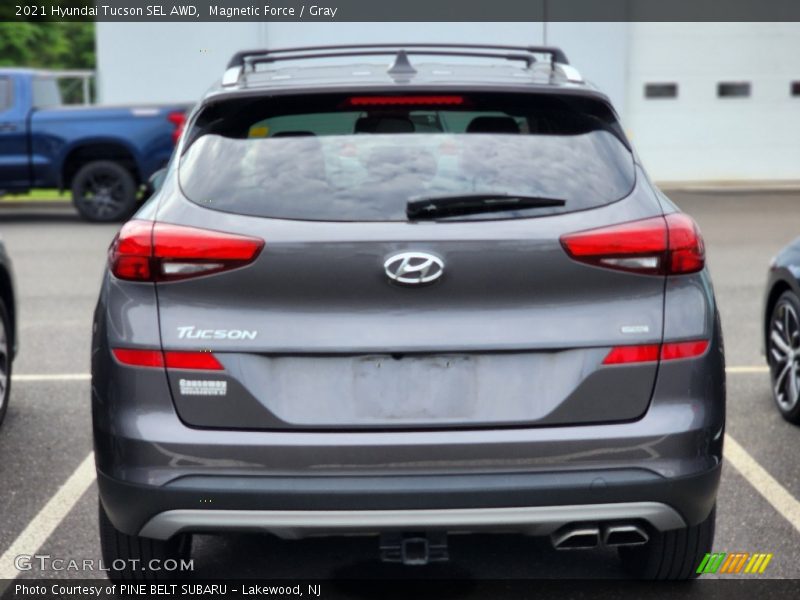 Magnetic Force / Gray 2021 Hyundai Tucson SEL AWD