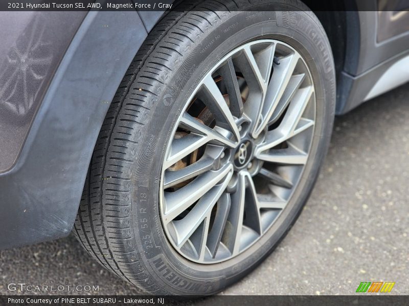 Magnetic Force / Gray 2021 Hyundai Tucson SEL AWD