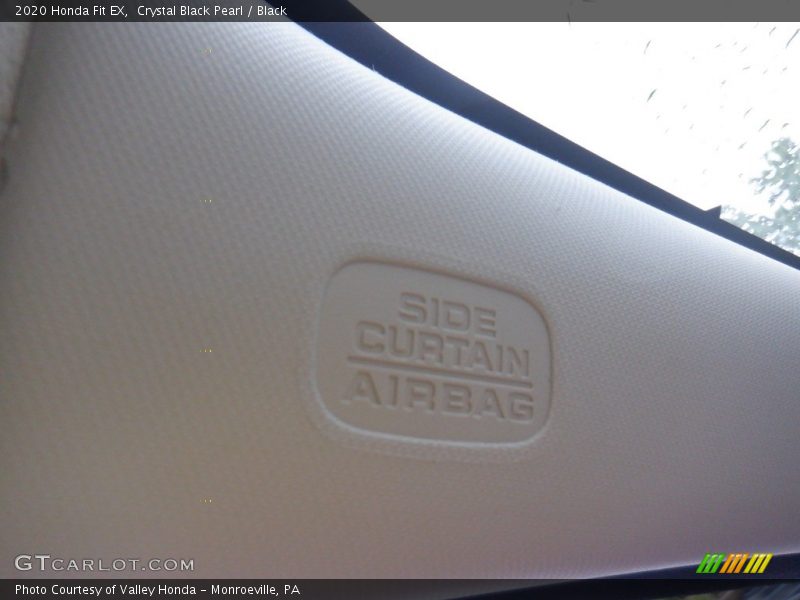 Crystal Black Pearl / Black 2020 Honda Fit EX