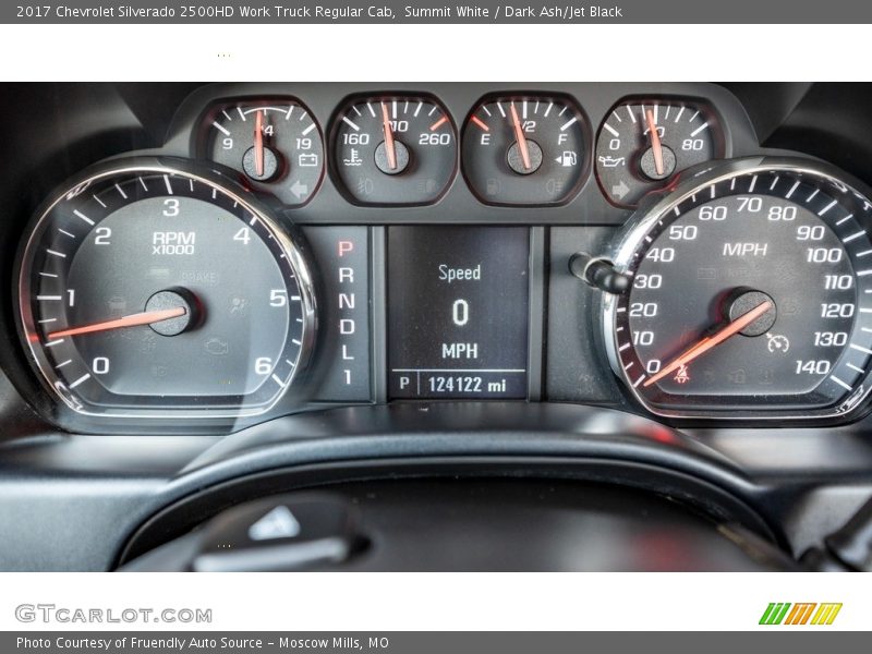 Summit White / Dark Ash/Jet Black 2017 Chevrolet Silverado 2500HD Work Truck Regular Cab