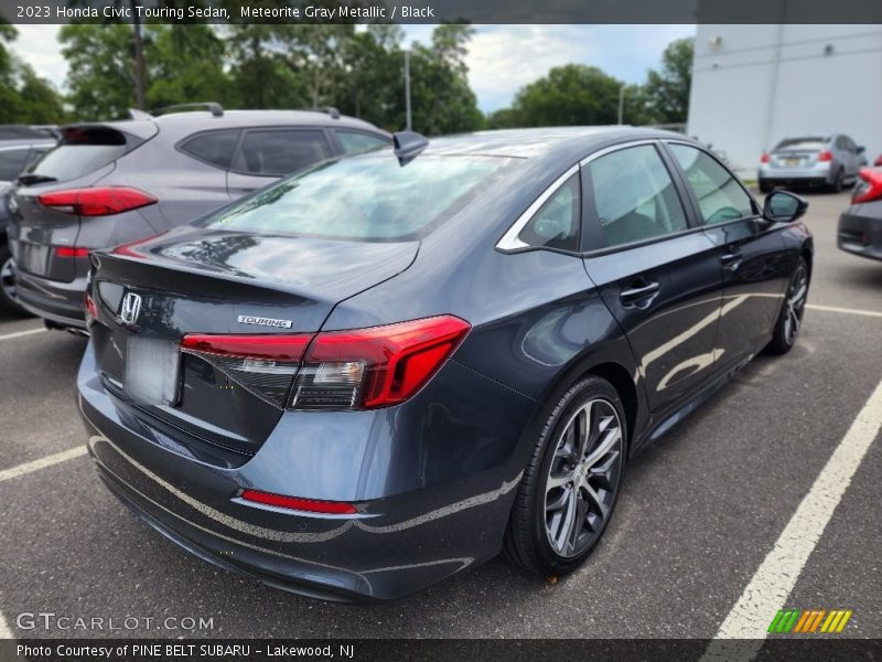 Meteorite Gray Metallic / Black 2023 Honda Civic Touring Sedan