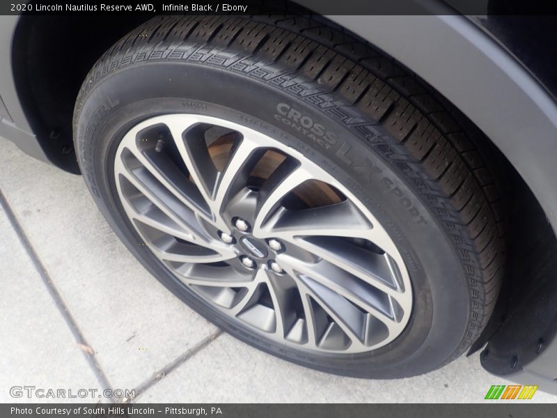 Infinite Black / Ebony 2020 Lincoln Nautilus Reserve AWD