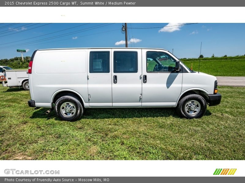 Summit White / Medium Pewter 2015 Chevrolet Express 2500 Cargo WT