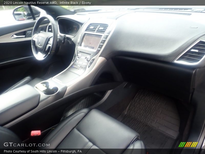 Infinite Black / Ebony 2020 Lincoln Nautilus Reserve AWD