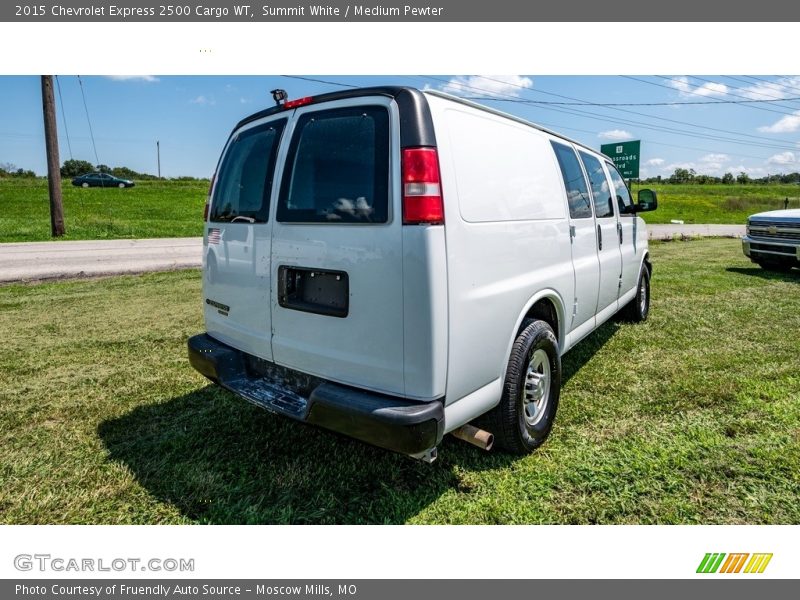 Summit White / Medium Pewter 2015 Chevrolet Express 2500 Cargo WT