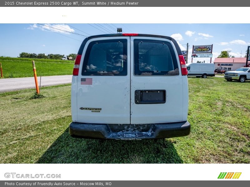Summit White / Medium Pewter 2015 Chevrolet Express 2500 Cargo WT