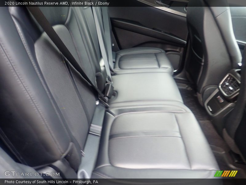 Rear Seat of 2020 Nautilus Reserve AWD
