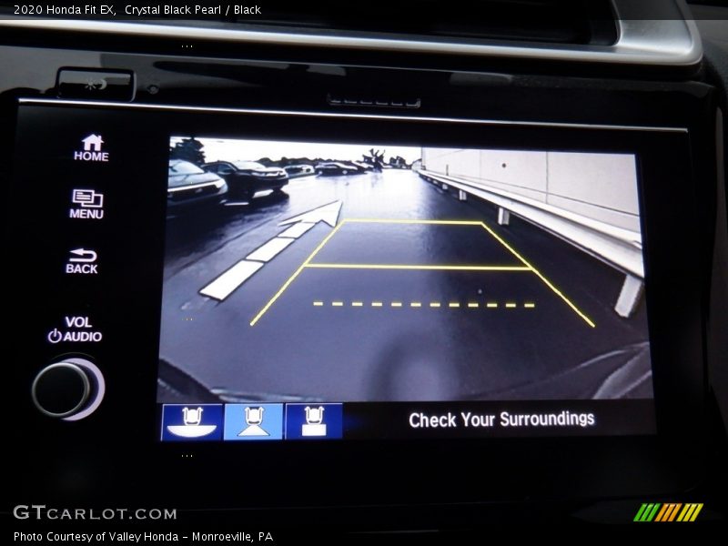 Crystal Black Pearl / Black 2020 Honda Fit EX